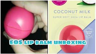 EOS lip balm unboxing ️| EOS lip balm|EOS coconut milk#shorts #flipfashion #eos #unboxing