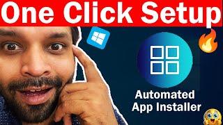  Automate Your Windows Setup Using Batch Script ️