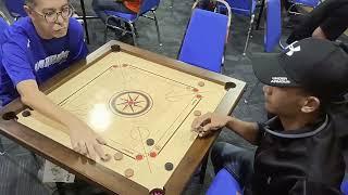 Wan Arif Cup Carrom singles @Setia Alam. 27Jan2024. SMCC (Patrick) vs PPG (Wan Hafizi) Set2 R2