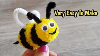 DIY With Me | Amazing Woolen Bumblebee Making Idea |   ऊनी भौंरा बनाना | Pembuatan Woolen Bumblebee