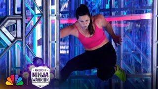 Final Obstacle Takes Down Legendary Ninja | American Ninja Warrior Women's Championship | NBC