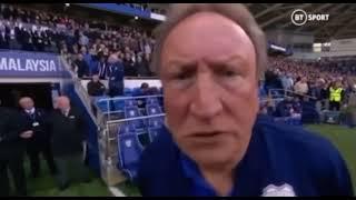 Neil Warnock stares down camera meme