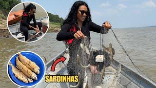 I FISHED AND HAD A DELICIOUS LUNCH ON THE BANK OF THE SOLIMÕES RIVER