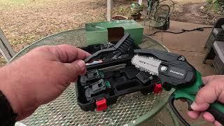 Stonecho Cordless Mini Chainsaw Review