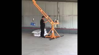 Mini crane / Construction Lift  India Hyderabad Bhagwati Machine Tools 9866543131