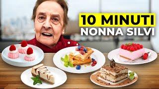 Ricette Dolci Nonna Silvi pronti in 10 minuti! Torta al Cioccolato,Fragole, Muffin etc.