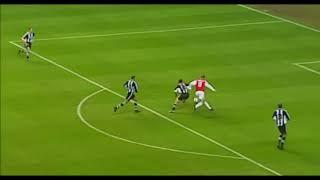 Bergkamp Goal vs Newcastle | Premier League 2001/02