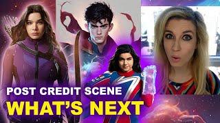 The Marvels Post Credit Scene BREAKDOWN - Spoilers, Explained - MCU Young Avengers