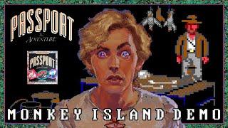 PASSPORT TO ADVENTURE - The 1990 Monkey Island demo