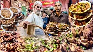 Arif Chatkhara House Pakistani Street Food Lahore | Lahori Chicken Tawa Piece | Food Street
