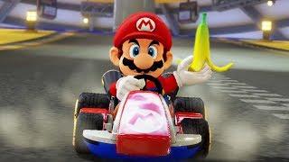 Mario Kart 8 Deluxe - Mushroom Cup 50cc (Mario Gameplay)