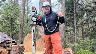 Stihl 500i Demo with West Coast Saw upgrades!