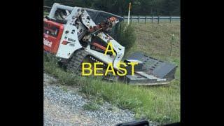 Bobcat T650 with a CID Extreme Mower! #491