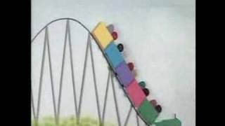 Sesame Street - Up-down roller coaster