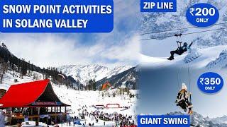 Solang valley activities price | Solang valley Manali tour guide | Solang valley latest video