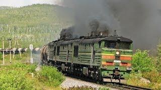 "БАМ-2007". Часть 6 / "BAM-2007" Part 6. Railway travel (RZD, Pivan', Komsomolsk)