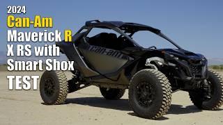 2024 Can Am Maverick R X RS with Smart Shox Test Review