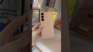 Samsung Galaxy S25 Plus in Pinkgold colourway 