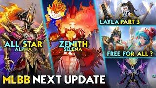 SELENA ZENITH SKIN | ALPHA ALL STAR? | FREE SKIN WITH PROMO DM - Mobile Legends #whatsnext