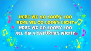 Looby Loo | Sing A Long | Looby Lou | Action Song | Nursery Rhyme | KiddieOK