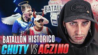 HISTÓRICO  REACCIÓN CHUTY vs ACZINO  RED BULL BATALLA INTERNACIONAL 