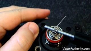 Smok TFv4 mini - RBA Clapton Coil Build Tutorial