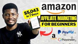 How to Start AMAZON Affiliate Marketing For BEGINNERS