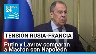 Lavrov denuncia discurso amenazante de Macron sobre disuasión nuclear • FRANCE 24 Español