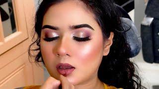 Glam party makeup || Nadia’s makeover