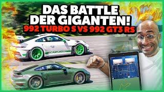 JP Performance - Das Battle der Giganten! | Porsche 992 Turbo S VS. 992 GT3 RS