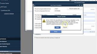 ERROR: FCS Service Disabled for QuickBooks!