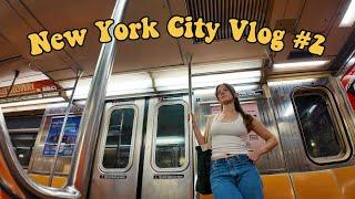 NYC vlog #2 - library, midtown, doing my hair, Levi's haul, east village