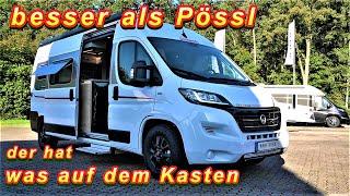 Wohnmobil Neuheit 2022  Preis-Leistungs-Sieger  Dethleffs Globetrail 600Kastenwagen Test Roomtour