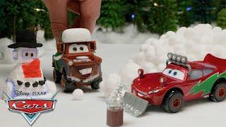 Lightning McQueen and Mater’s Snow Day Adventures ️  | Pixar Cars