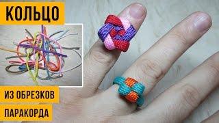 Кольцо из паракорда / Paracord ring.