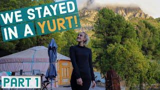 WE STAYED IN A YURT! AirBnb Unique Stays | Part 1 | Benidorm, Spain