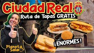 TAPAS GRATIS en CIUDAD REAL  Ruta de TAPAS ENORMES y GRATIS! Ciudad Real es ALUCINANTE !!!! 