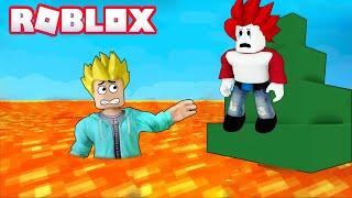 FLOOR IS FULL OF LAVA  Lava Game In Roblox | Motu Aur Khaleel Gameplay