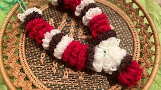 It was wonderful to make these yarn garlands! Sharing the same with all the craft lovers