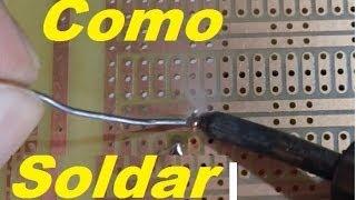 How to Solder Electronic Circuits, Techniques (Cautin Tin)