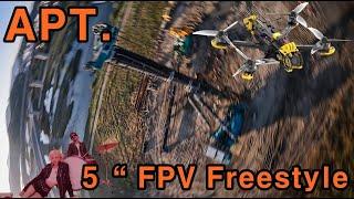 나만의 Spot에서 즐기는 APT. 5“ FPV Drone Freestyle / ROSÉ & Bruno Mars - APT. / NO STAB / GOPRO11