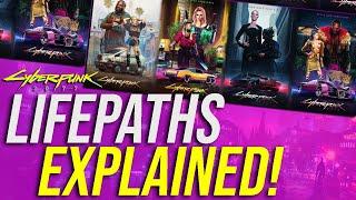 Cyberpunk 2077 Life Paths Explained! (Street Kid, Corporate & Nomad!)