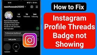 How to Fix Instagram Threads Badge Not Showing (2023)