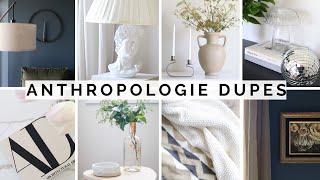 ANTHROPOLOGIE VS THRIFT STORE | TOP 20 DIY ANTHROPOLOGIE INSPIRED *HIGH END DUPES* DECOR ON A BUDGET