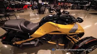 Johnny K's Powersports Yellow Can-Am 3 wheeler