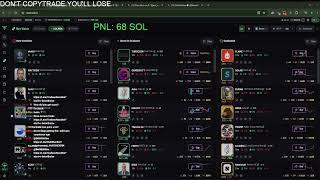 0.1 SOL MEMECOIN TRADING CHALL (UP 53+ SOL)