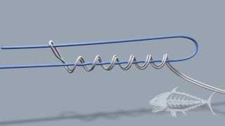 Yucatan Knot for fishing, tying line to line. Braid to mono fishing knot