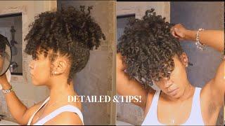 EASY Curly Updo | Twistout Hairstyle| Natural Hair