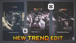 New Trending Instagram Lyrics Reels Video Editing In Capcut | Romantic Love Lyrics Reels Tutorial 