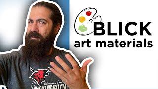 Is Blick Art Materials Any Good? | Art Supplies Haul Studio Vlog